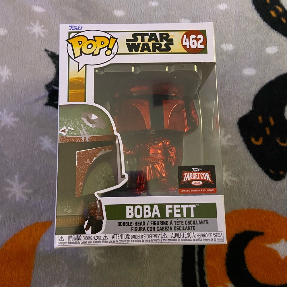 Funko Exclusive Red Boba Fett Figure